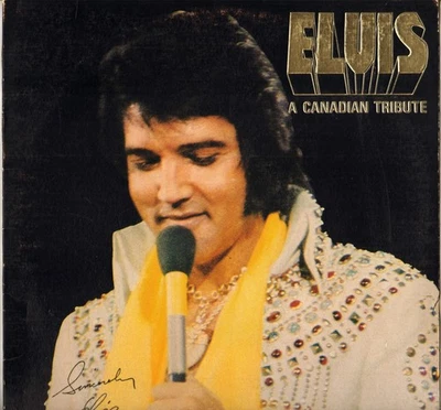 ELVIS PRESLEY "A CANADIAN TRIBUTE" LP 1978 RCA CKKL 1-7065 Vinyle jaune! - Photo 1/4