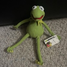 Disney The Muppets Kermit The Frog 10  Plush New With Tags Just Play