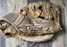 Louisville Slugger Super Slugger HBG76 Horseshoe Web Baseball Glove Cowhide 13  