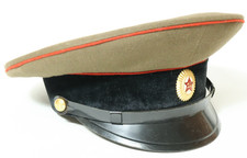Alte russische UDSSR Schirmm&uuml;tze Sowjetunion Russia Russland M&uuml;tze Milit&auml;r USSR