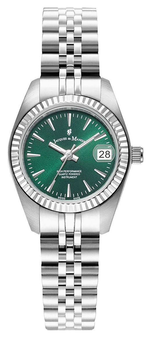 Jacques Du Manoir Inspiration Classic (26mm) Green Dial / Stainless JWL02103