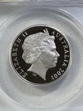 2001 Australia 20 Cents Proof Graded PR 69 DCAM by ANACS
