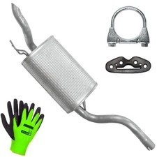 Auspuff Endschaldämpfer Endtopf für Fiat Punto 2 (188) Fließheck 1.2 (1999-2007)