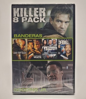 8 Film Killer Pack (DVD) NEW Sealed Antonio Banderas Cuba Gooding JR.