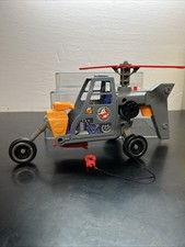 Vintage The Real Ghostbuster Ecto-2 Gyrocopter Helicopter Kenner 95  Complete W5
