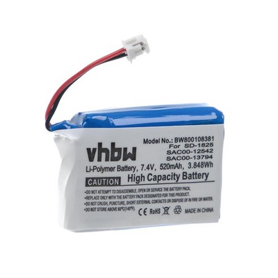 Akku für Sportdog SAC00-12542 520mAh