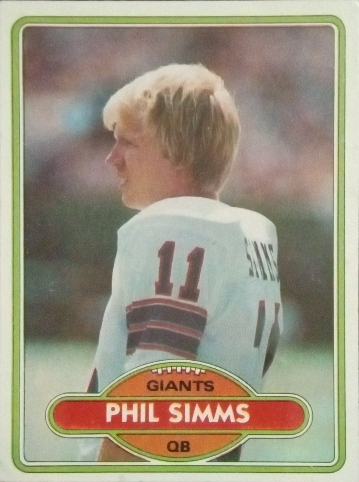 1980 Topps #225 Phil Simms