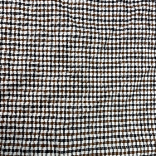 Cat Caterpillar FR Shirt Mens Size 3XL Plaid Brown Black Heavy Weight ARC 2 Work - Picture 12 of 23