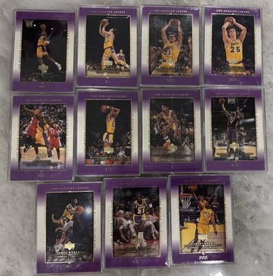 2000 Upper Master Collection Lakers Partial Set /300