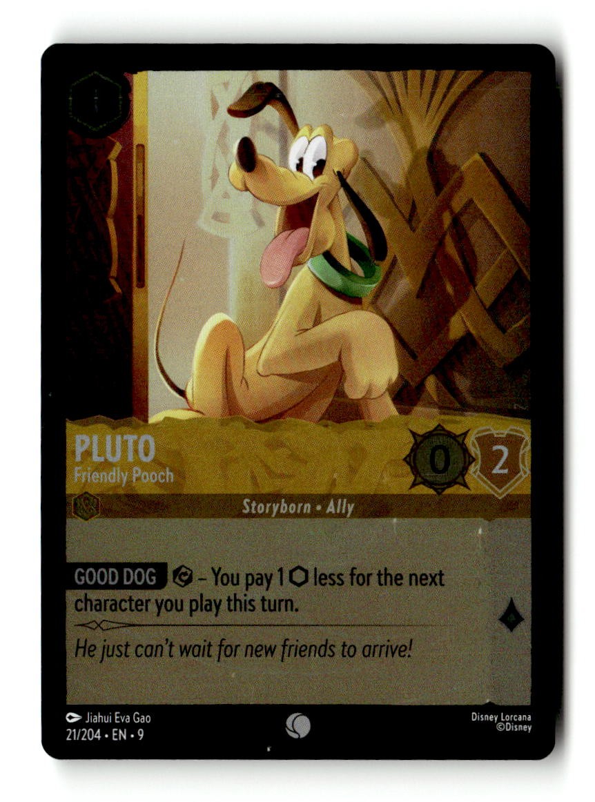 Pluto - Friendly Pooch Cold Foil Fabled 21/204 LP