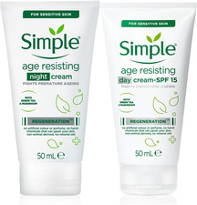 Age-Defying Day & Night Cream Bundle with SPF15 - 100ml Total