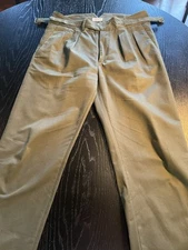 Craftsman Co Gurkha Trouser Men’s 34 Olive Green