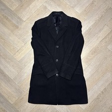 Classic Timeless Karl Jackson Smart Black Tailored Coat Longline  Jacket Men’s M