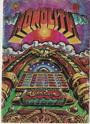 Underground Comic: Monolith - Last Gasp 1972 ''Escape from the Dead City''