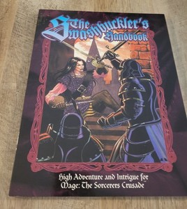 Swashbuckler's Handbook, Mage, White Wolf, World of Darkness, Rpg, Good