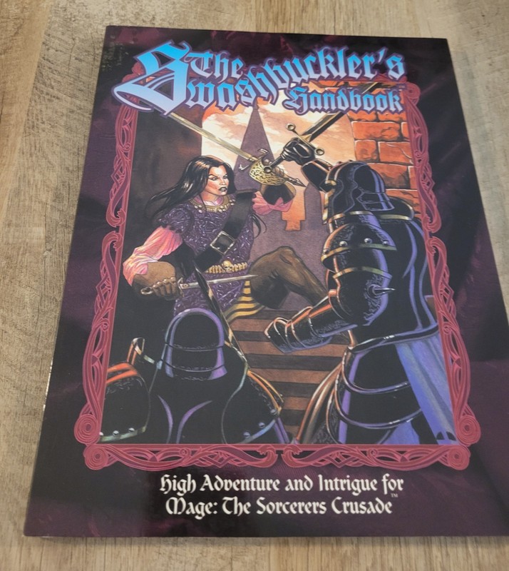 Swashbuckler's Handbook, Mage, White Wolf, World of Darkness, Rpg, Good