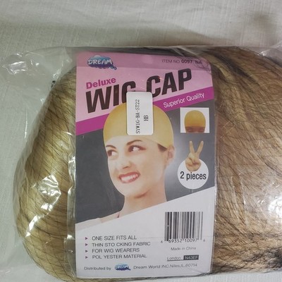 DREAM Deluxe Wig Cap 2 pc Item Number 0097 NA Natural Beige One Size Fits All