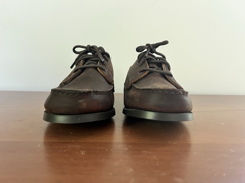 Eastland Falmouth Camp Moc Boat Shoes Bomber Brown Size 10 M NEW IN BOX - Picture 6 of 10