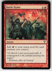Battle Hymn 128/244 Avacyn Restored Common MTG
