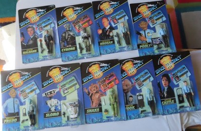 Gerry Anderson Space Precinct x 9 Figuren von Vivid 1994
