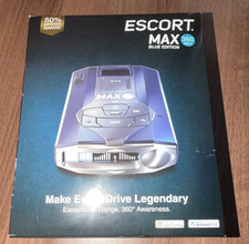 Escort MAX 360 MKII Blue Edition Radar/Laser Detector CarPlay Auto