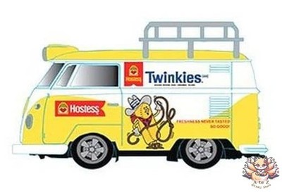1/64 1960 VW Delivery Van Twinkies weiß [31500-HS13]