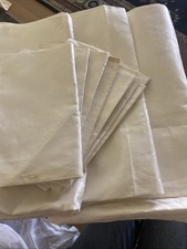 1920 s DAMASK LINEN NAPKINS 22 TABLECLOTH 120 X70 MUMS