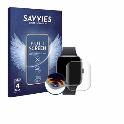 4x Full-Screen Schutz Folie für Xiaomi Redmi Watch 5 3D Curved Edge Display