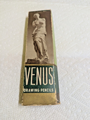 VENUS Drawing Pencils Unused Variety in Original Box  New Old Stock Vintage