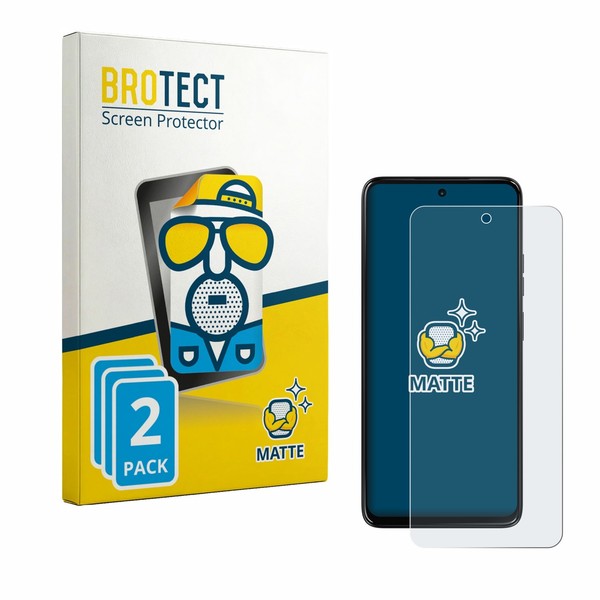 2X Schutzfolie Matt FüR Motorola Moto G37 Displayschutz Antireflektierend-image