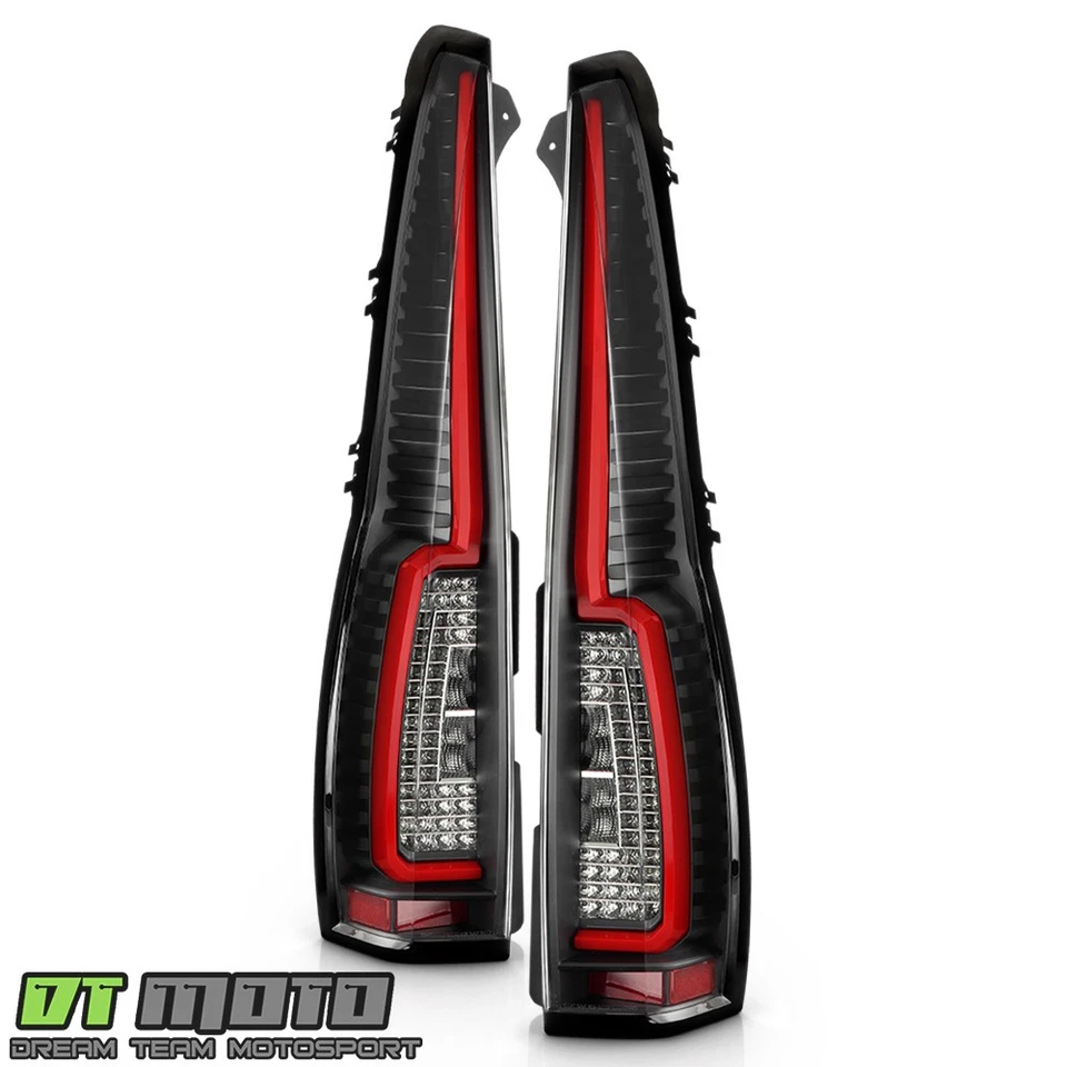 For 2007-2014 Chevy Suburban Tahoe GMC Yukon XL Full LED Tail Lights Left+Right - Image 3 of 4