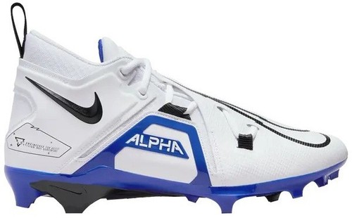 Nike Alpha Menace 3 Shark Football Cleats Royal Blue CV0582  display picture 1