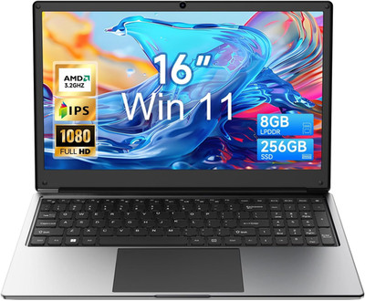 16 Inch Laptop Computer,8Gb RAM 256GB SSD Storage Laptop Pc,With AMD A9 Processo