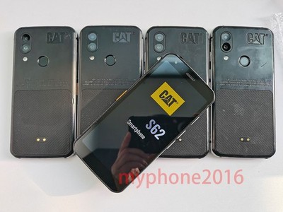 CAT S62 - 128 GB - Black  Android microSDXC Unlocked 4G IP68 Rugged Smartphone