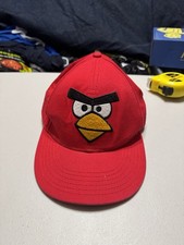 Angry Birds Rovio 2012 Red Baseball Mens Cap Hat Adjustable Snapback One Size