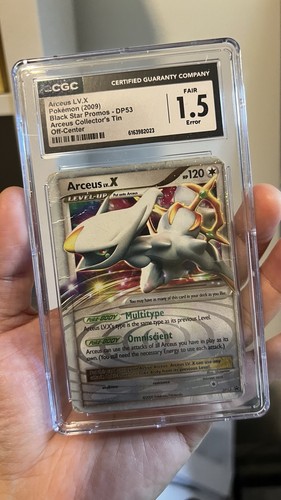 Arceus LV.X graded CGC 1.5 for sale on eBay