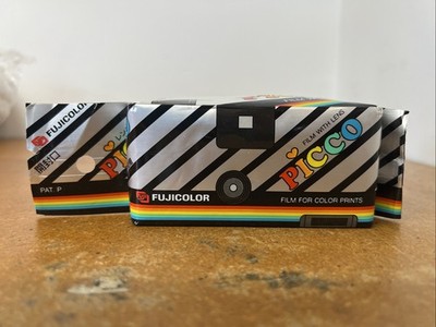 Fujifilm PICCO disposable camera, brand new and unopened.