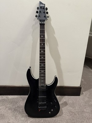 Schecter C-1 FR S SLS Evil Twin 6 String Electric Guitar - Satin Black