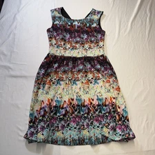Cynthia Rowley Womens Dress Sz XL Multi Color
