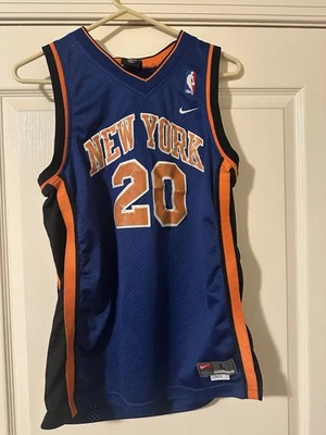 90s ニューヨークニックス #20 アレンヒューストン ユニフォーム 52 Allan Houston Jersey for sale | eBay