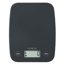 NUTRI FIT Digital Food Scale, 11lb Kitchen Scale Weight, Ink Black