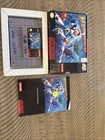 Mega Man X SNES W/ Original Box, Manual, Cart- Tested -