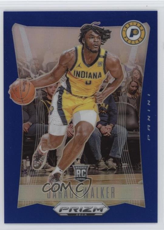 2023-24 Panini Prizm Deca Blue Prizm 148/149 Jarace Walker #201 1h1