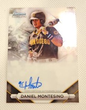 2023 Bowman Sterling Prospect Autographs #PADM Daniel Montesino