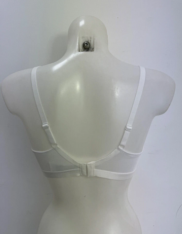 Sujetador acolchado Ex Avon blanco sin aros talla 36B 36C 38C 40C 40D 42D Foto 3 de 4