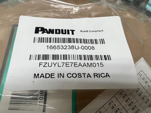 PANDUIT OM4 MPO to MPO 24 Fiber (2x12) 15M Trunk Cable LSZH FZUYL7E7EAAM015 - 第 5/6 張圖片