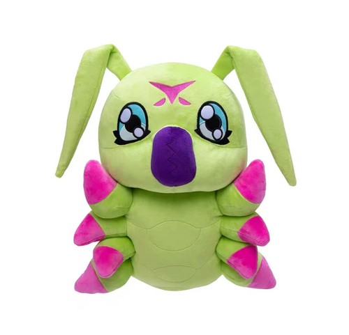 Digital Digimon Wormmon Short Plush Doll Kids Stuffed Toy Pillow Xmas Gift - Picture 4 of 7