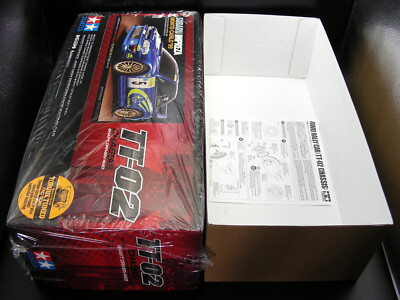 タミヤTT02 EMPTY BOX of 2016 Tamiya 58631 TT02 Subaru Impreza Monte Carlo '99