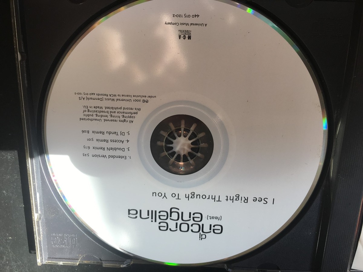 RARE Mixes DJ ENCORE - I See Right Through to You (4 Mixes) - Maxi