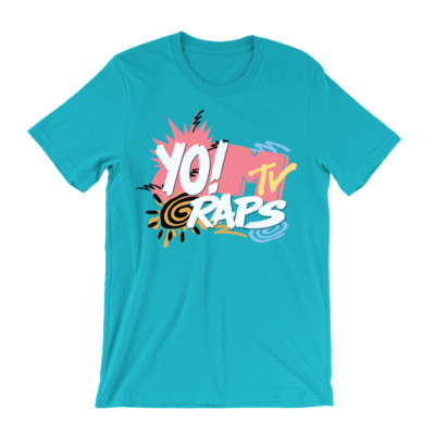 Yo! Mtv Raps T Shirt - Old school hip hop 80's Fab 5 Freddy